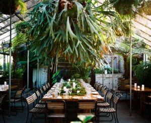 10 Greenery-Draped Chandeliers, Holiday Edition | Terrain wedding .