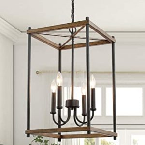 KSANA Farmhouse Foyer Lighting Entryway Chandeliers for Dining .