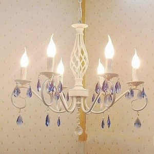 Amazon.com: Chandelier Iron Crystal Chandelier Simple European .