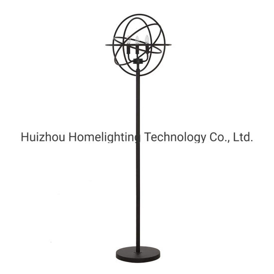 China Jlf-439 Industrial Metal Cage Chandelier Floor Standing Lamp .