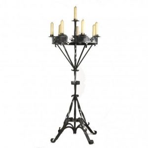 floor candelabra | Medieval - Floor Standing Candelabra #Idea .