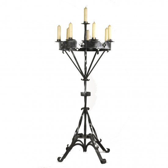 floor candelabra | Medieval - Floor Standing Candelabra #Idea .