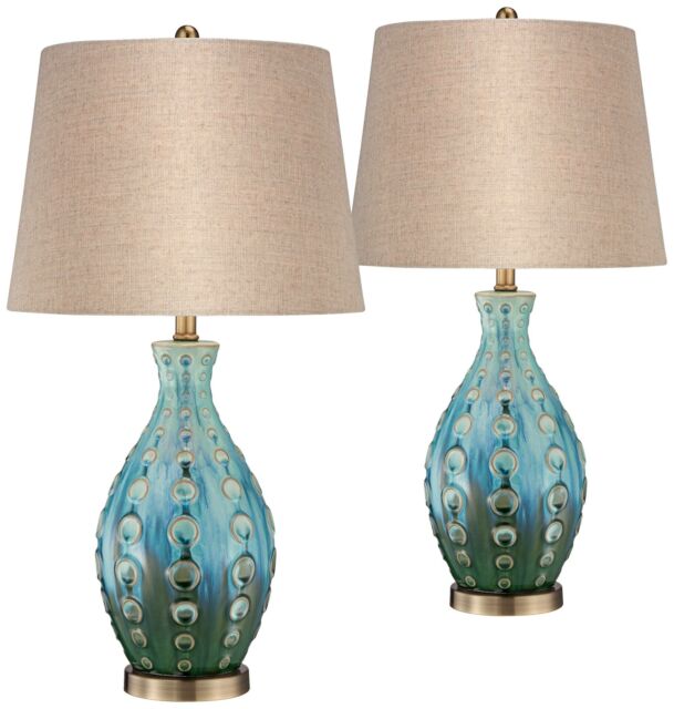 Table Lamps Set, Iron Living Room Table Lamp Set Bronze (set Of 3 .