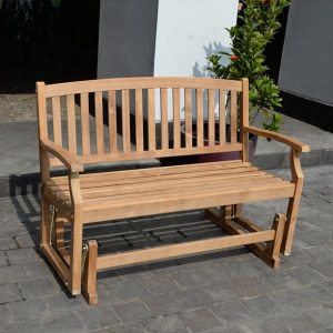 Willem Teak 4' Glider Bench - Walmart.com - Walmart.c