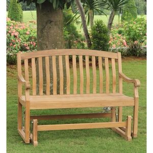 Shop Cambridge Casual Sherwood Teak Glider Bench - Overstock .