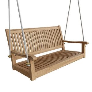 Buy the Anderson Teak Del-Amo 48" Straight Swing Bench Online .