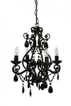Mini Black Chandeliers With Crystals - Ideas on Fot