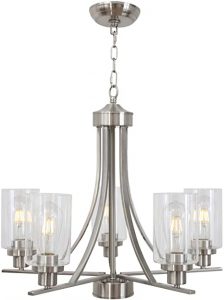 Amazon.com: BONLICHT Traditional Chandelier Lighting 5 Light .