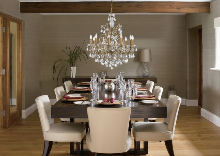 How Chandeliers Set the Tone in Your Dining Ro