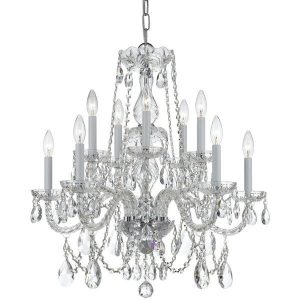 Shop 10-light Chrome/ Swarovski Strass Crystal Chandelier - Chrome .