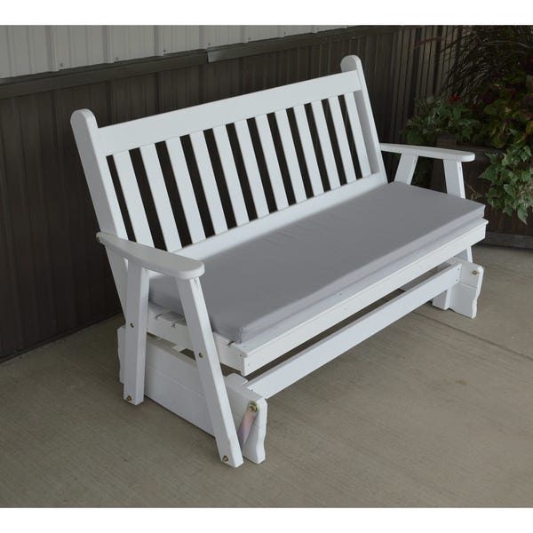 Shop Pinelle Outdoor 5-foot Traditional Glider Bench by Havenside .