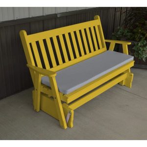 Shop Pinelle Outdoor 5-foot Traditional Glider Bench by Havenside .