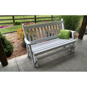 Shop Pinelle Outdoor 5-foot Traditional Glider Bench by Havenside .