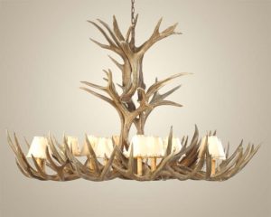 Extra Large Mule Deer Antler Chandelier: Western Passi