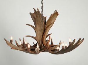 Moose Antler Chandelier: Western Passi