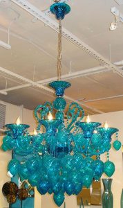 Turquoise Chandelier | Turquoise wall decor, Turquoise chandeli