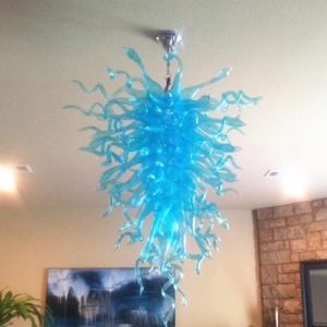 Made In China Mouth Blown Glass Chandelier Lighting Energy Saving .