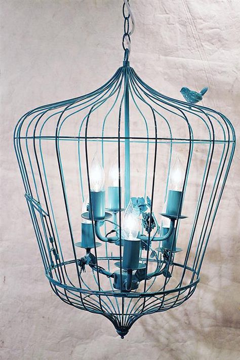 Fun Chandelier | Birdcage chandelier, Cool chandeliers, Chandelier .