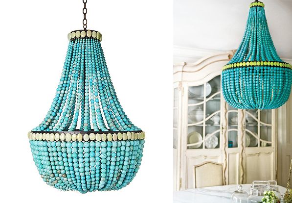 Turquoise Chandeliers | Modern chandelier, Turquoise chandelier .