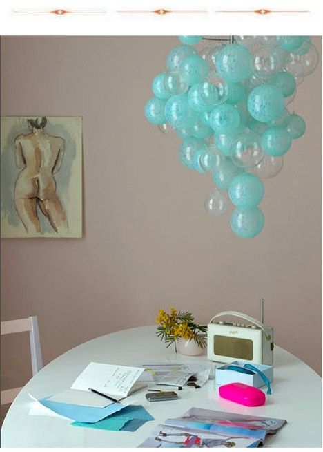 Fabulous bubble chandelier | Bubble chandelier, Diy chandelier, Dec