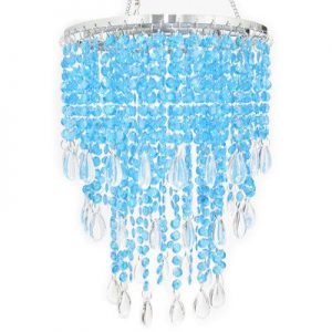 House of Hampton Holladay 3 Tier Tear Drop Crystal Chandelier .