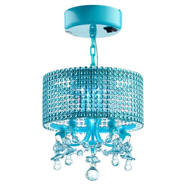 Turquoise Locker Gem Chandelier | The Container Store (1,360 MXN .