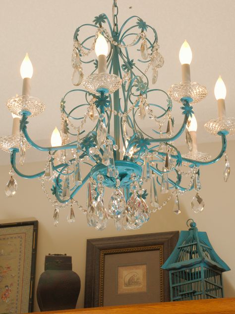 11 Best Turquoise chandelier images | Turquoise chandelier .