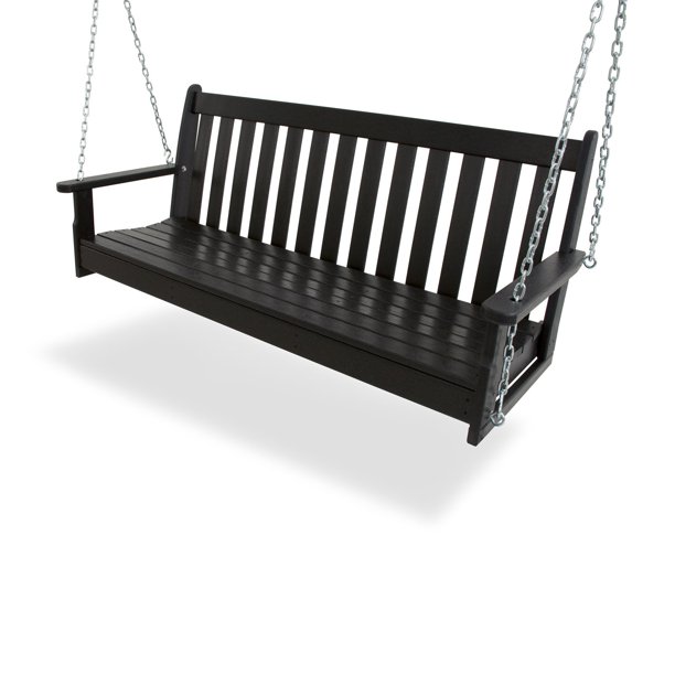 POLYWOOD® Vineyard Recycled Plastic 5 ft. Porch Swing .