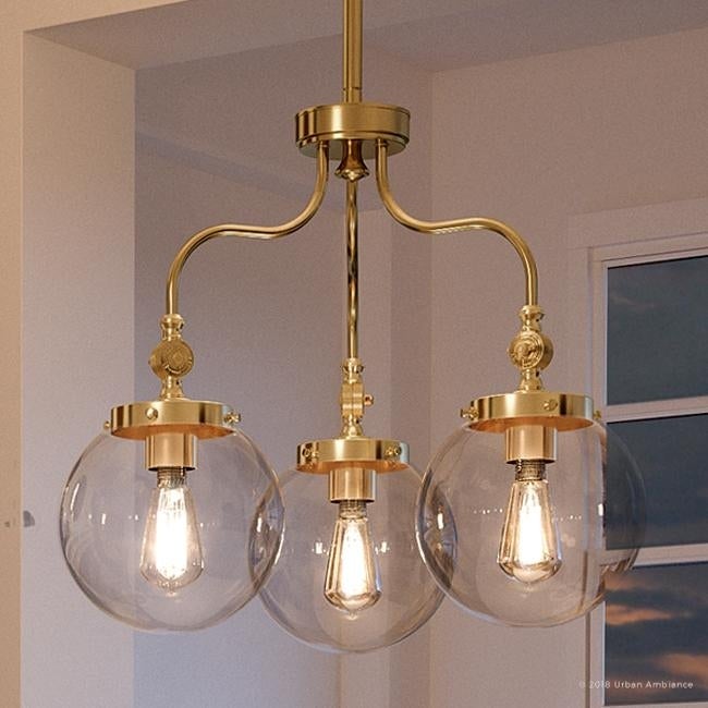 Shop Luxury Vintage Chandelier, 17.75"H x 22"W, with Industrial .
