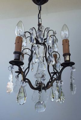 Small Antique French Chandelier for sale at Pamo