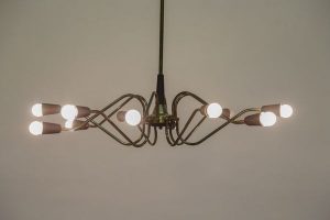 Vintage Italian Chandelier from Stilnovo for sale at Pamo