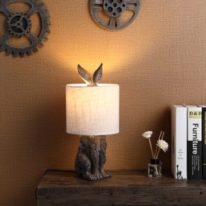 Top Sale Hotel Living Room Rabbit Shape Animal Resin Vintage Table .