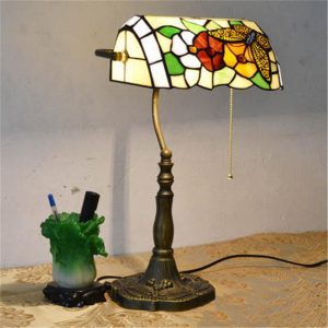 2020 European Style Garden Arts Butterfly Flower Table Lamp .