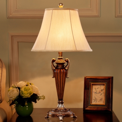 Vintage Tapered Standing Light 1 Head Living Room Table Lamp with .