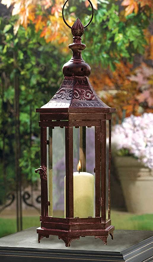 Amazon.com: PierSurplus Vintage Outdoor Candle Holders Lantern .