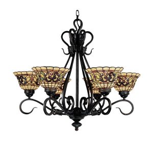 Shop Elk Lighting Buckingham Vintage Antique Bronze 6-light .