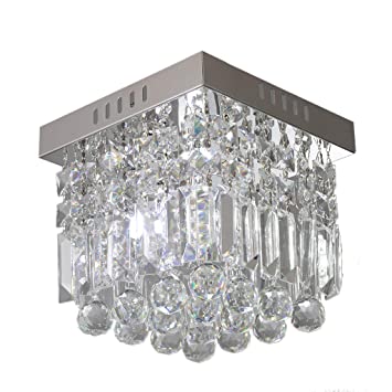 Amazon.com: Freesa Villa Led Crystal Aisle Lights Luxury Ceiling .