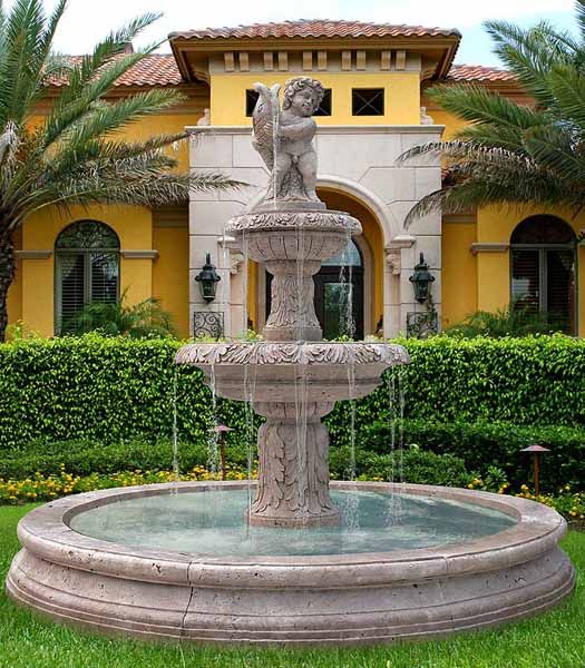 Water Fountains, Front Yard and Backyard Designs | Water fountains .