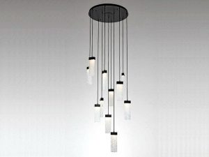 Round Waterfall Chandelier | Artisan Crafted Ho