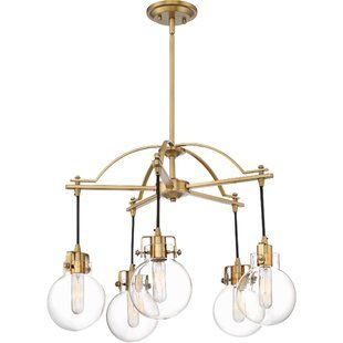 Antique Brass Chandeliers You'll Love | Wayfair (With images .