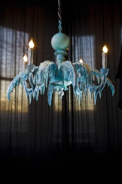 weird chandelier | Weird furniture, Blue inspiration, Chandeli