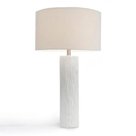 Made Goods Russell Table Lamp White Plaster Res