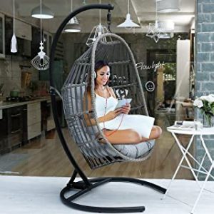 Amazon.com: Wicker - Porch Swings / Patio Seating: Patio, Lawn .