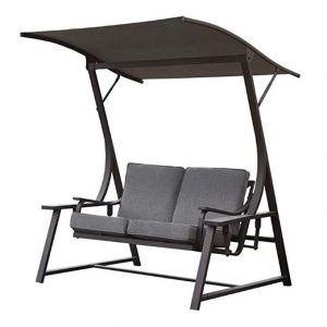 Amazon.com : STS SUPPLIES LTD Garden Swing Loveseat Metal Shade .