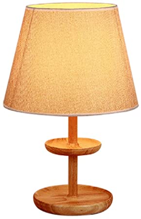 CWJ Lamps - Home Decorating Desk Lamp, Stylish Solid Wood Table .