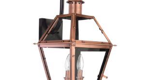 Copper Outdoor Electric Lanterns