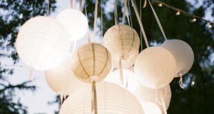 Outdoor Hanging Electric Lanterns