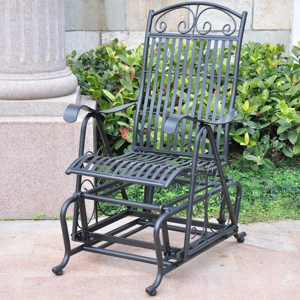 Antique Black Iron Outdoor Gliders: A Timeless Addition to Your Patio