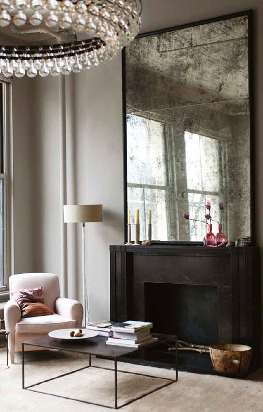 Antique Mirror Chandelier Adds Elegance to Any Space