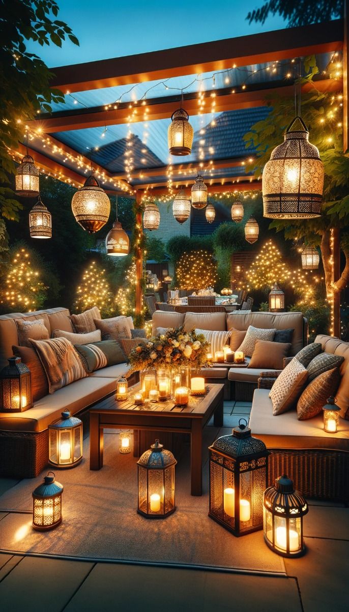 Candle Lanterns For Patio Glamourizing Your Outdoor Space